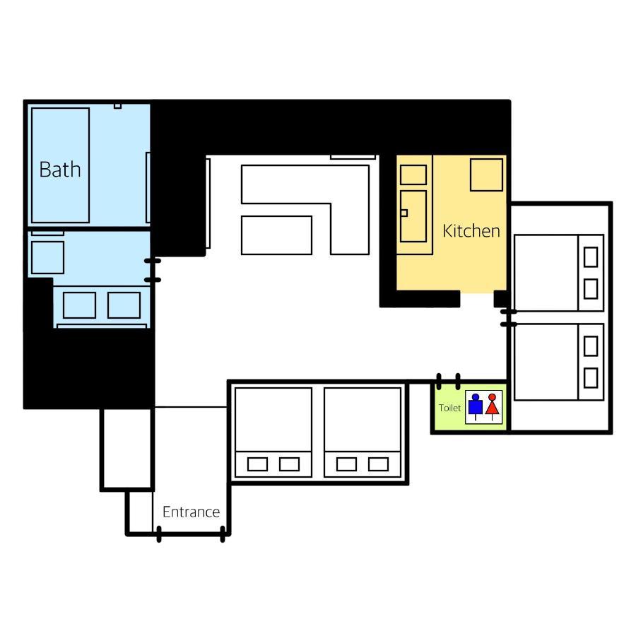 Aparthotel Grand Base Hakata Gofuku à Fukuoka  Extérieur photo